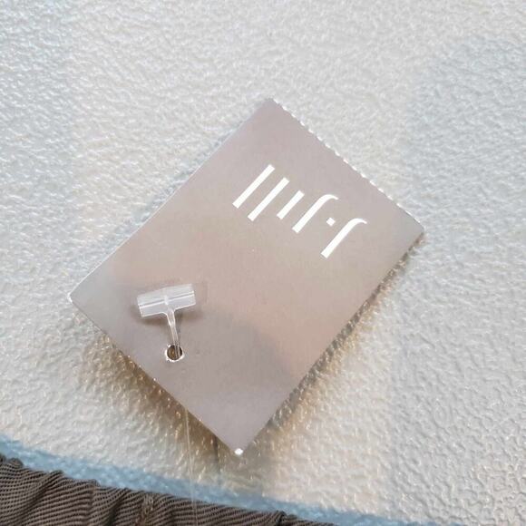 J Jill Elements Pants Womens Size Large L Shale Brown Gray Stretch Tencel New - Picture 8 of 9